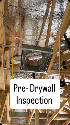 A pre-drywall inspection is the one time we can see what’s behind the walls before they’re sealed forever. In this Parrish, FL home, we inspected framing, electrical, plumbing, and HVAC—catching potential issues that would have been hidden once the drywall goes up. Skipping this step could mean costly surprises later. A pre-drywall inspection gives you peace of mind that your home is being built right the first time. Don’t miss your window—protect your investment. 👉 Schedule your inspection tod