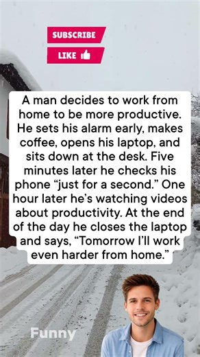 Working From Home Went Wrong #funny #snackablehumor #jokes #funnyshorts #youtubeshorts #dadjokes
