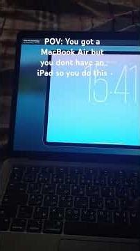 This is the emulator from Xcode btw #mac #macbookair #xcode