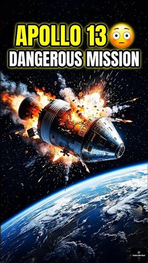 Apollo 13 mission 👨‍🚀🚀
