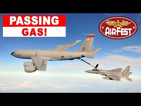 Flying Fuel Farm: the HUGE KC-135 Stratotanker from MacDill Air Force Base! ★⛽️✈️⛽️✈️🇺🇸