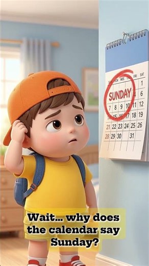 It turns out Kiko forgot that today is Sunday!