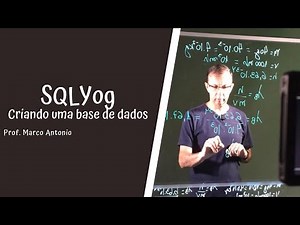 Criando uma base de dados com o SQLYog