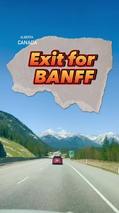 📍Approaching Banff Downtown | Alberta Canada 🇨🇦 #alberta #canada #transcanadahighway #banff | Emerson Nieva