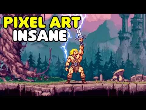 These 10 Games Are on Another Level (Pixel Art at Its LIMIT!)
