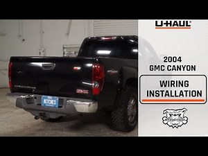 2004 GMC Canyon Wiring Harness Installation