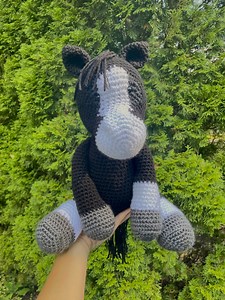 Crochet Horse Plush: Custom Horse Stuffed Animal Gift - Etsy