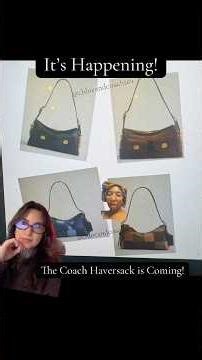 The Bag I’ve Been Waiting For: Coach Haversack #coachbags #coach #fashion