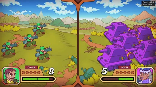 又双叒叕一个模仿高级战争的战棋新游《Vangaro Tactics》DEMO试玩实况