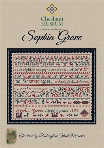 Antique Victorian Sampler Reproduction Cross Stitch Pattern PDF Sophia Grove, 1878 - Etsy