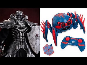 New Spider-Man 2099 Spider-Bot remote control bot & Berserk The Skull Knight revealed order details