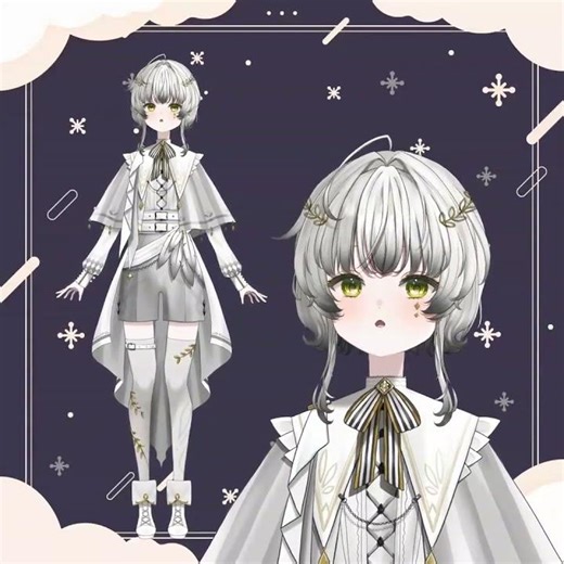 【Live2D Showcase】Live2Dモデル紹介 #live2d #shorts