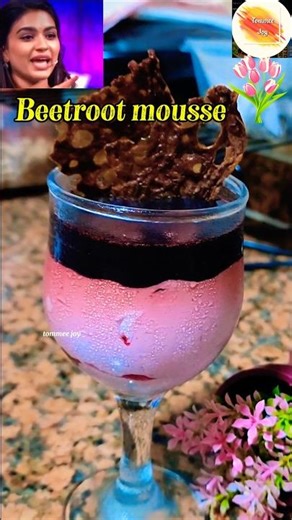 💢🍮CWC_6 Recipe/🫜Beetroot Mousse/Beetroot tuile #ytshorts #shorts #viralshort #food #cwc6 #cwc #trend