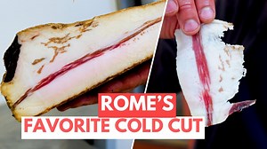 How Guanciale is Made in Italy | Roman Carbonara's Cold Cut | Differences with Pancetta, Bacon - Italian Food