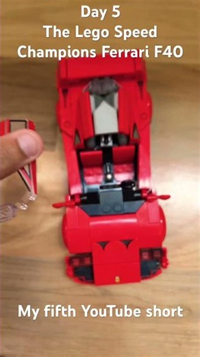 🔥 LEGO Speed Champions Ferrari F40 — My Ultimate Custom Build! 🏎️💨 #legosupercars
