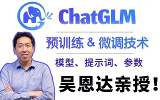 直接封神！【ChatGLM-6B+LangChain】预训练及模型微调教程，吴恩达教授手把手带你玩转大模型训练及微调技术！——人工智能/多模态大模型/预训练