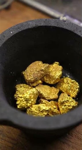 Stone Breaking to Gold Finding 🔥 | Macro Gold Discovery Process