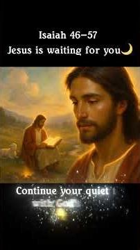 Heart carrying burdens? Jesus waits for you 🌿 | Isaiah 46–57 Preview - Scripture Reading Meditation