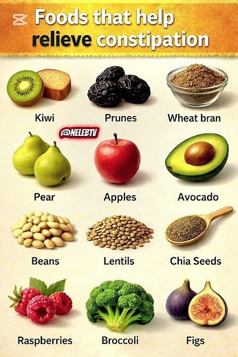 12 Natural Foods That Relieve Constipation Fast 🌱 | Gut Health & Digestion Tips