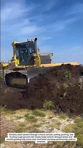 Komatsu Dirt Push Power