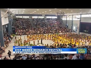 61st Merrie Monarch Festival kicks off with Hawaiian Arts Fair and Ho'ike performances