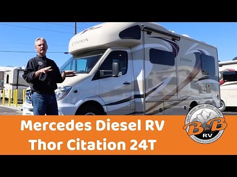 Mercedes Diesel RV Thor Citation 24T