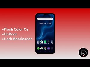 How to fix Bootloop in Realme U1 || Unroot || Fix Brick || Lock Bootloader || Flash Color Os 6 ||