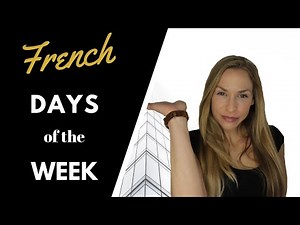 Days of the Week in French