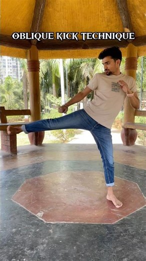 Oblique Kick Technique - Basic Tutorial for Self Defense | #selfdefense #yt #shorts