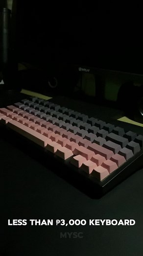 MCHOSE G75 Mechanical Keyboard - Black Pink (Matcha Latte Switch) Review