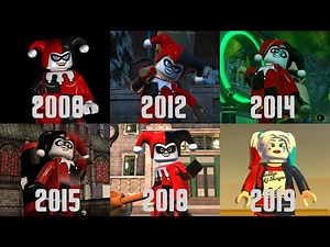 Harley Quinn Evolution in Lego Videogames!