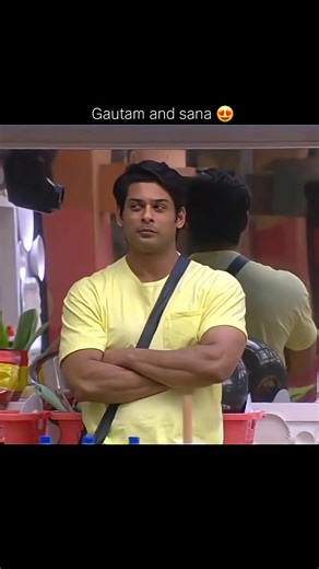 #Guatam & shehnaz masti scene @ Sidharth jealous