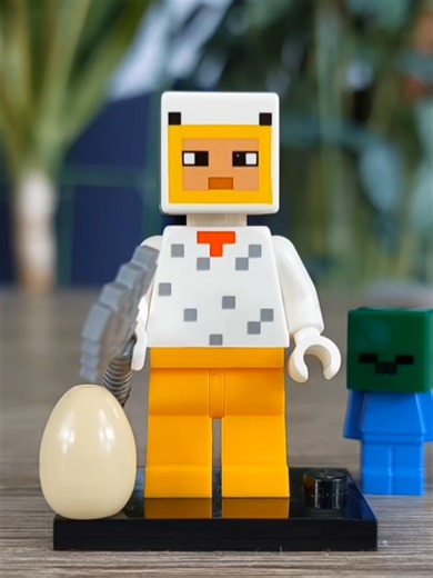 Minecraft Chicken Fan Build with LEGO