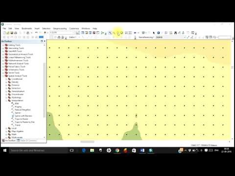 Increase or Enhance the Spatial Resolution of DEM using Spatial Interpolation Technique in ArcMap