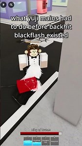 life before backhit blackflash #roblox #jjs #jjk #fyp #shorts