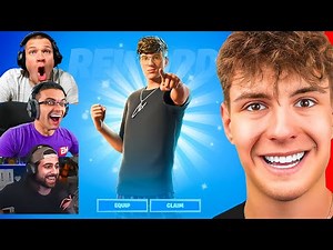 STREAMERS REACT TO THE CLIX ICON SKIN!