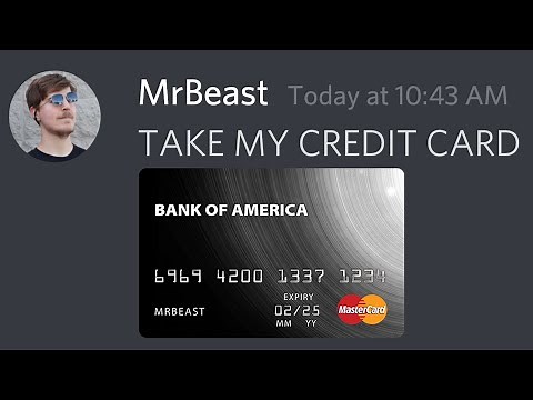 When MrBeast Gives You His Credit Card