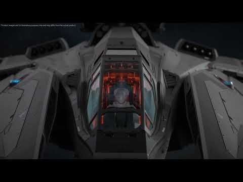 Star Citizen F8C Lightning – 1/100 Scale Model Reveal by Planet-Ring