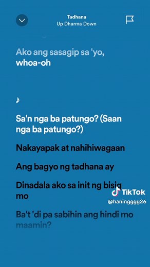 Tadhana - Up Dharma Down | Captivating Song with Engaging Lyrics