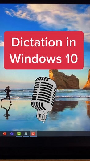 Dictation in #Windows10 🎙#windows10tips #windows10tricks #accessibility #dyslexia #tiktokteachertips #fyp #foryoupage #studenthacks