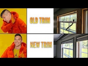 Replacing Old Window Trim!!! {Mobile Home Remodel}