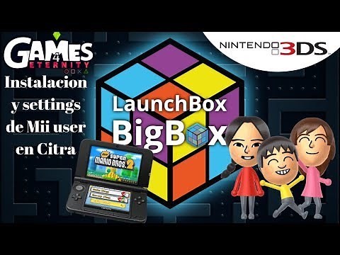 Installing the Mii on Citra | Configuration and Installation | Testing with Smash and others