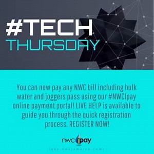 You can now pay any nwc bill including bulk water and joggers pass using our #NWCIpay online payment portal! LIVE HELP is avaiable to guide you through the quick registration process. Register now at ipay.nwcjamaica.com/ | National Water Commission | Facebook