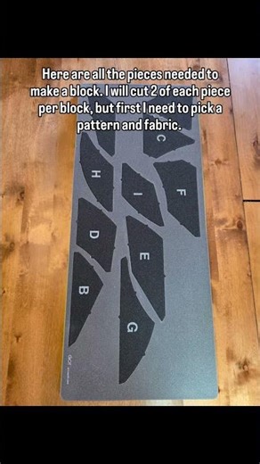 Making myself a quilt for my birthday: ‪@accuquilt‬Cleopatra's Fan #quilting #cleopatra #accuquilt