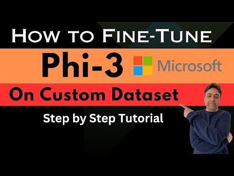 Fine-Tune Phi-3 Model Locally on Custom Dataset