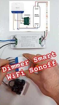 Dimmer Variatore Smart Luci Led Strip Con Sonoff