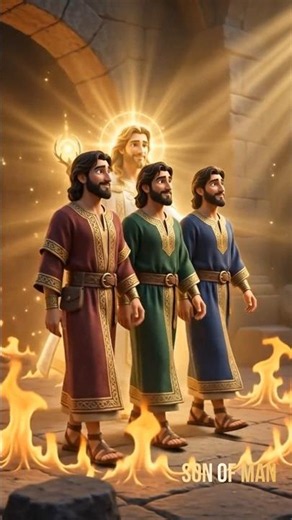 The Three Men Who Chose Faith | Shadrach, Meshach & Abednego | Daniel 3 | Pixar Animation
