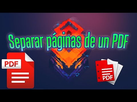 Separate pages from a PDF without using programs | How to extract specific sheets from a document