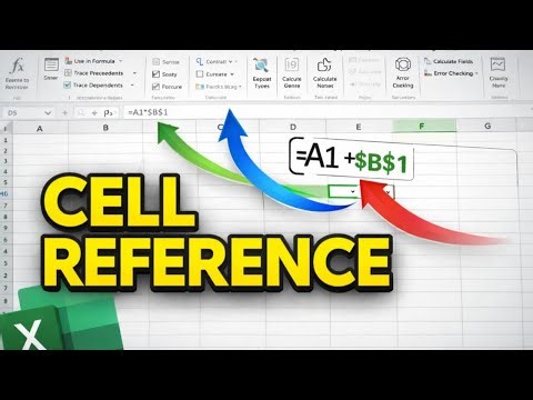 Cell Reference in Excel Tutorials - Beginner to Advance | in Kannada |