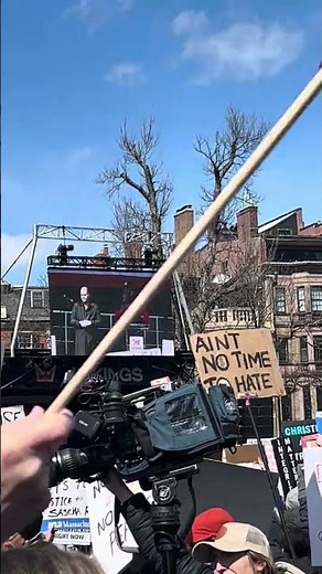 No Kings Rally, Boston Common speech